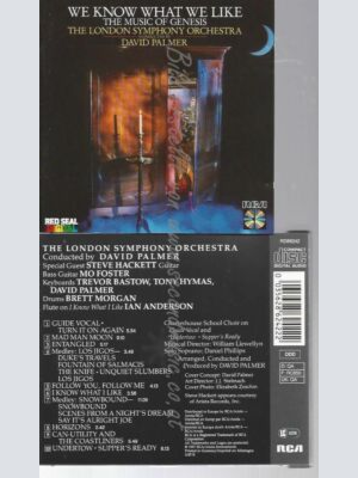 CD--GENESIS | --WE KNOW WHAT WE LIKE-THE MUSIC OF