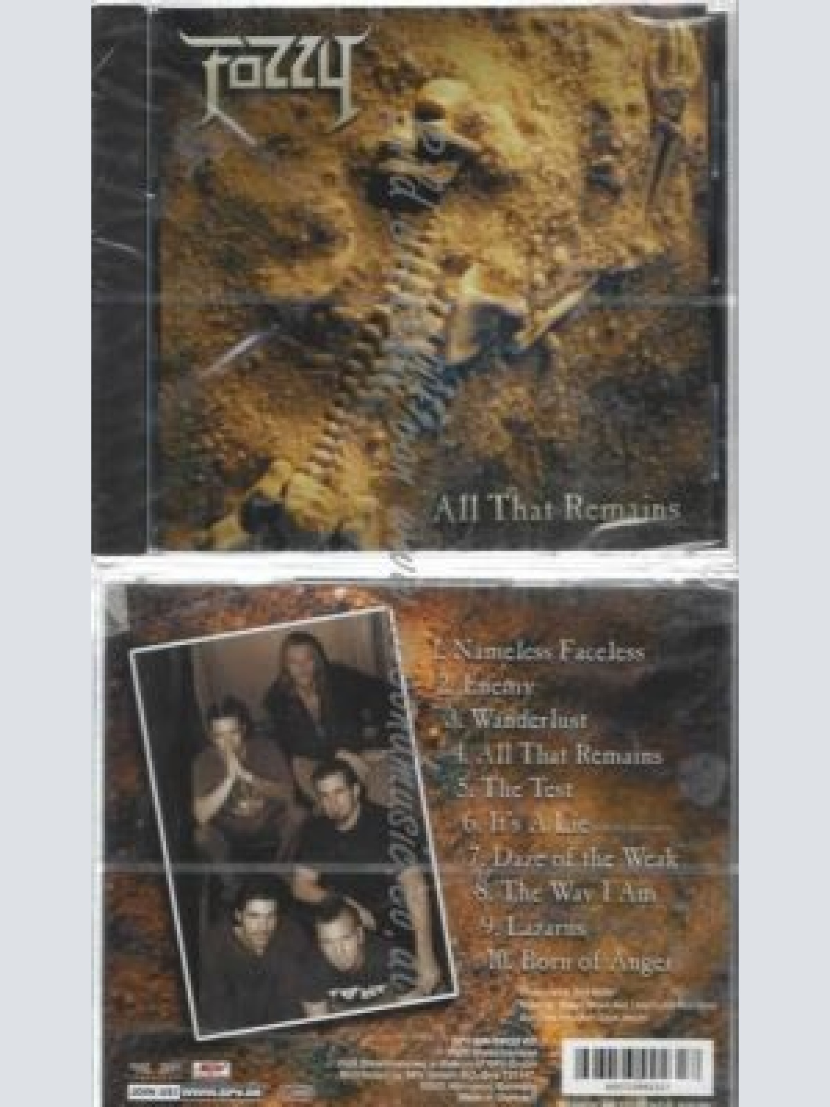 CD--FOZZY | --ALL THAT REMAINS