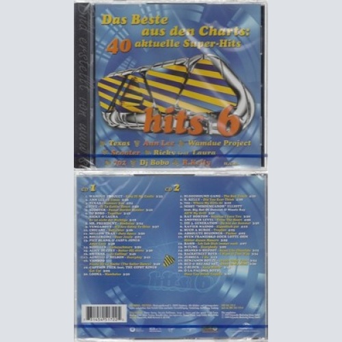 CD--NM-SEALED-VARIOUS -1999- - DOPPEL-CD -- VIVA HITS 6