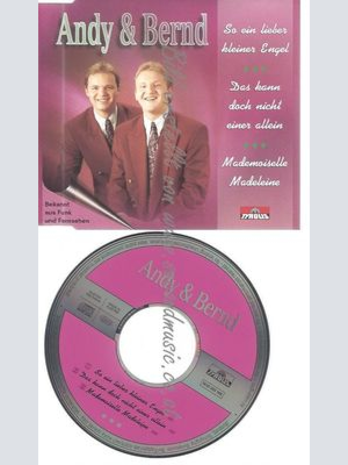 CD--ANDY & BERND--SO EIN LIEBER KLEINER ENGEL...