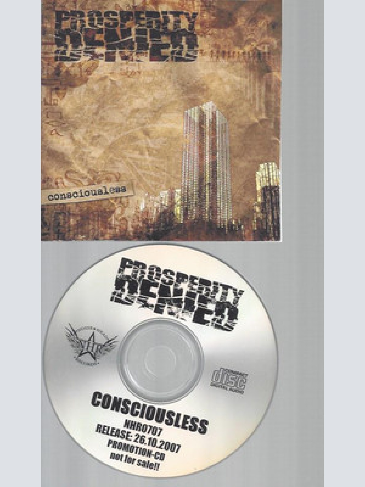 CD-- Prosperity Denied – Consciousless ///PROMO