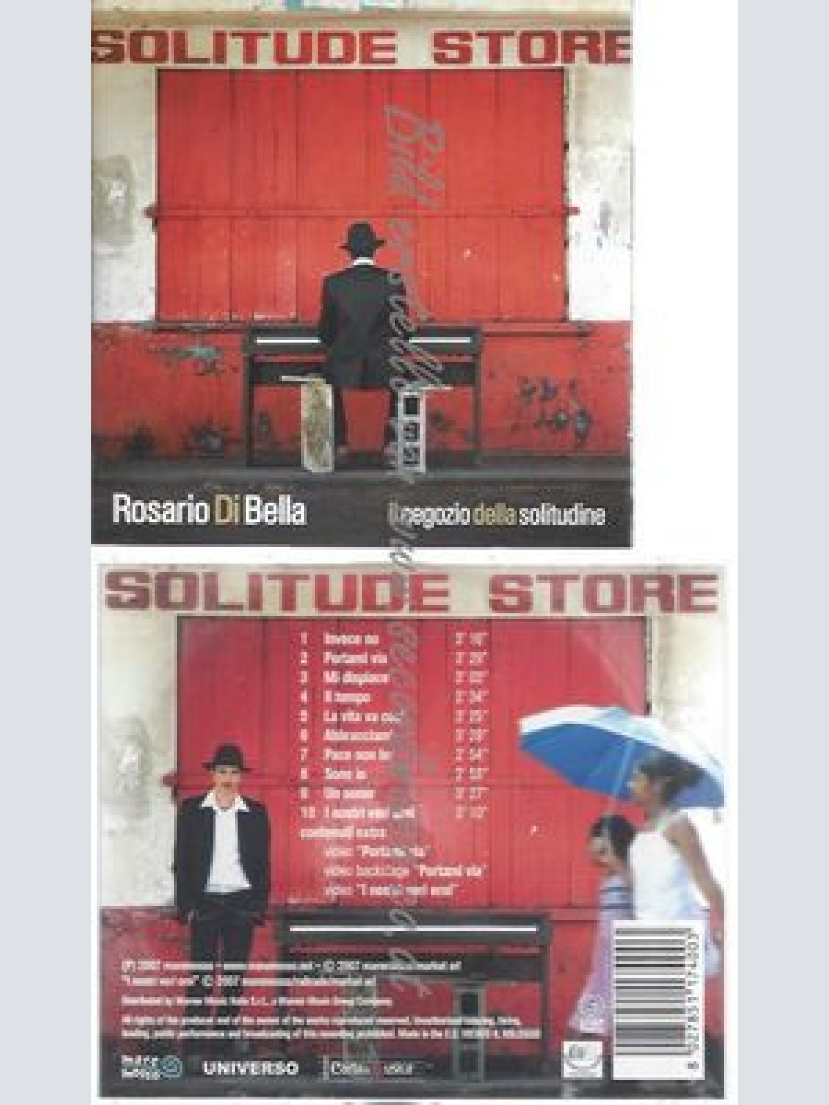 CD--ROSARIO DI BELLA--IL NEGOZIO DELLA SOLITUDINE