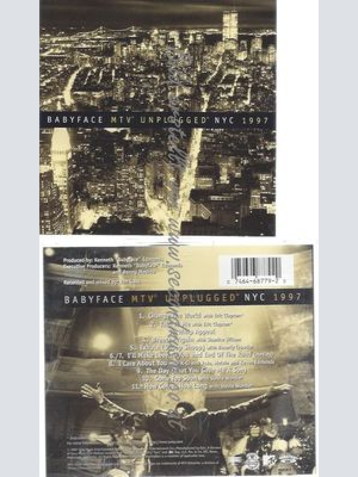CD--BABYFACE--BABYFACE UNPLUGGED NYC 1997