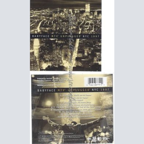 CD--BABYFACE--BABYFACE UNPLUGGED NYC 1997