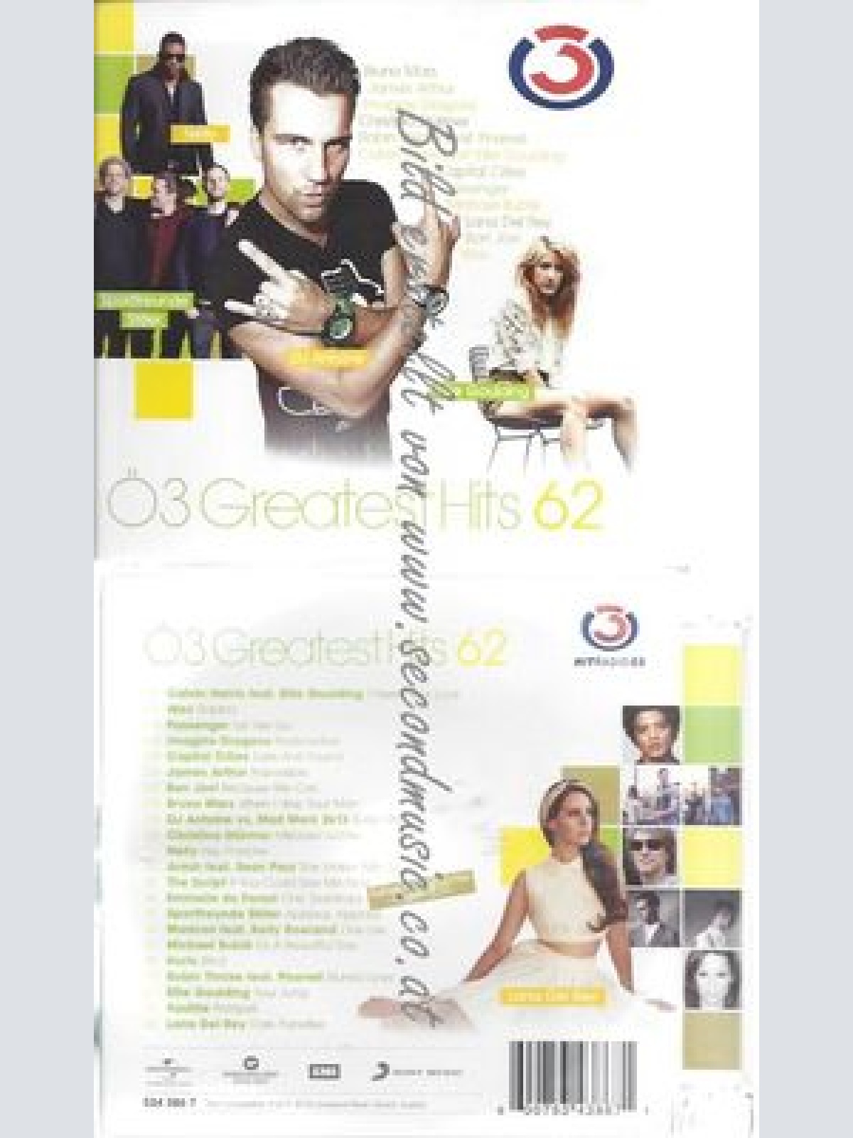 CD--VARIOUS--Ö3 GREATEST HITS VOL.62