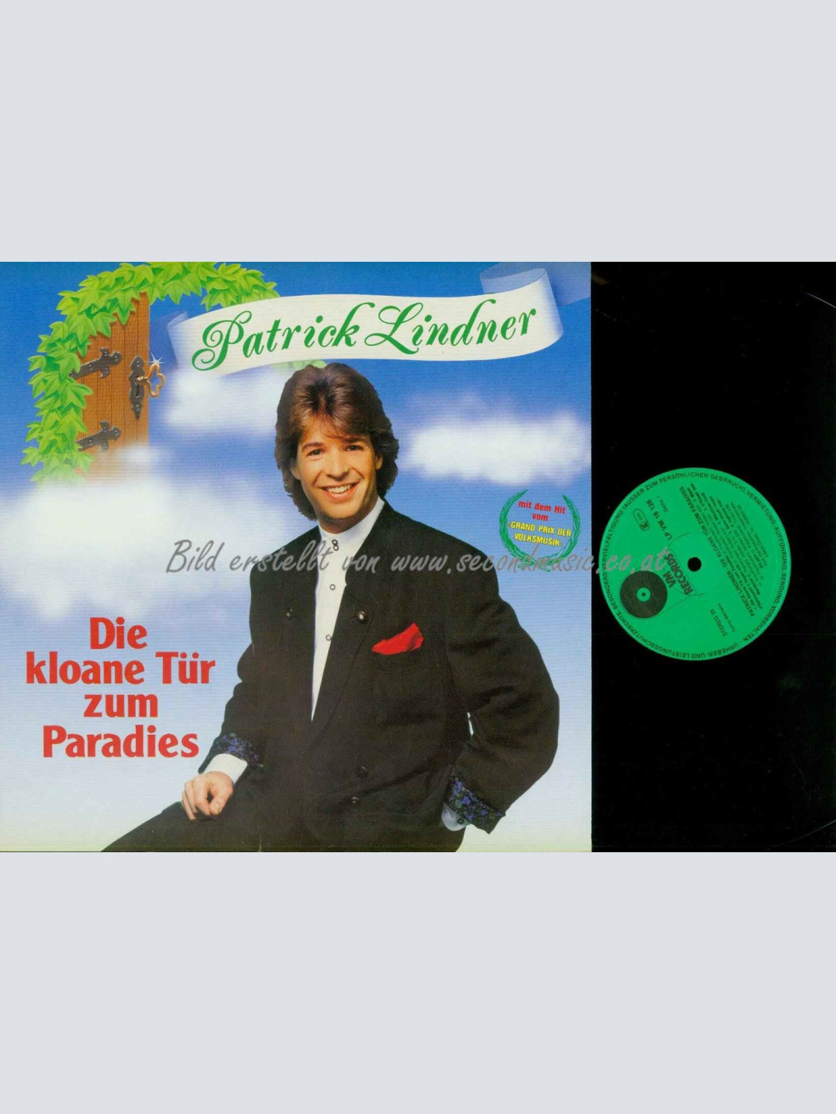 LP--Patrick Lindner – Die Kloane Tür Zum Paradies  //   NM