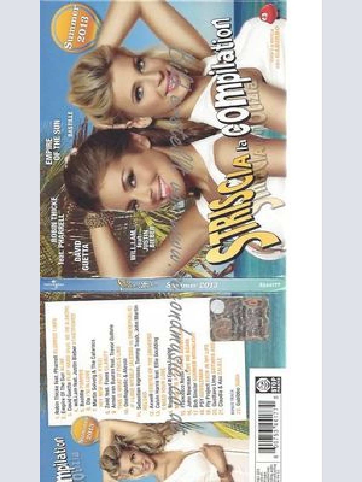 CD--STRISCIA LA COMPILATION--SUMMER 2013