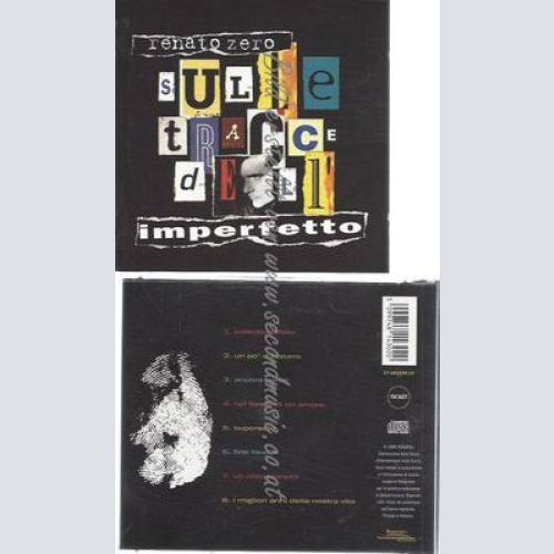 CD--RENATO ZERO--SULLE TRACCE DELL'IMPERFETTO