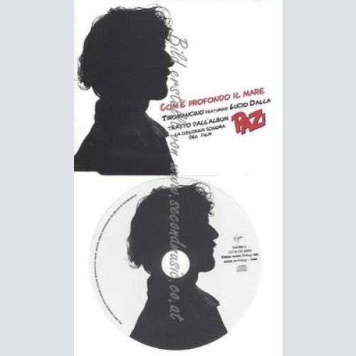 CD--   |/ TIROMANCINO & LUCIO DALLA--COM'È PROFONDO IL MARE