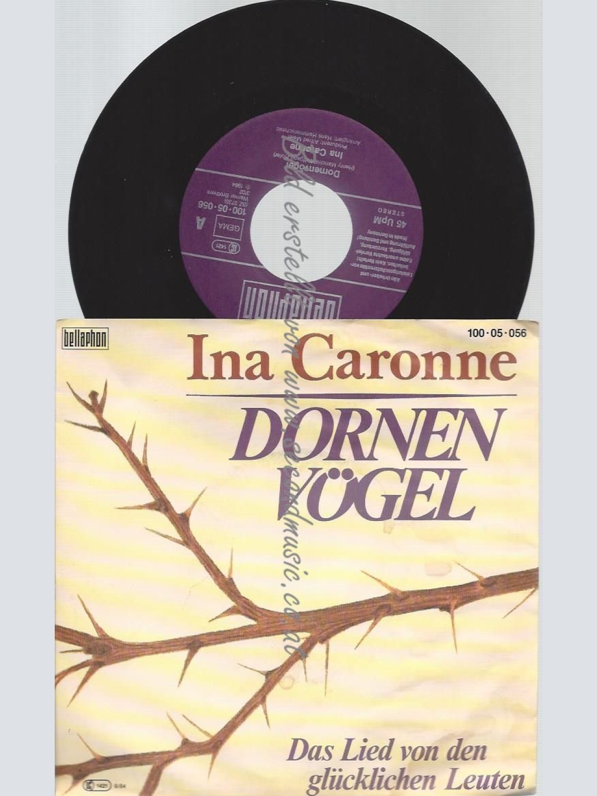 7" INA CARONNE DORNEN VÖGEL