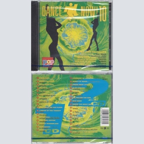 CD--NM-SEALED-STAR WASH, 20 FINGERS, PHARAO UND FUN FACTORY -- DANCE NOW 10 -19