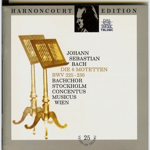 CD, Album, RE Johann Sebastian Bach - Concentus Musicus Wien / Nikolaus Harno...