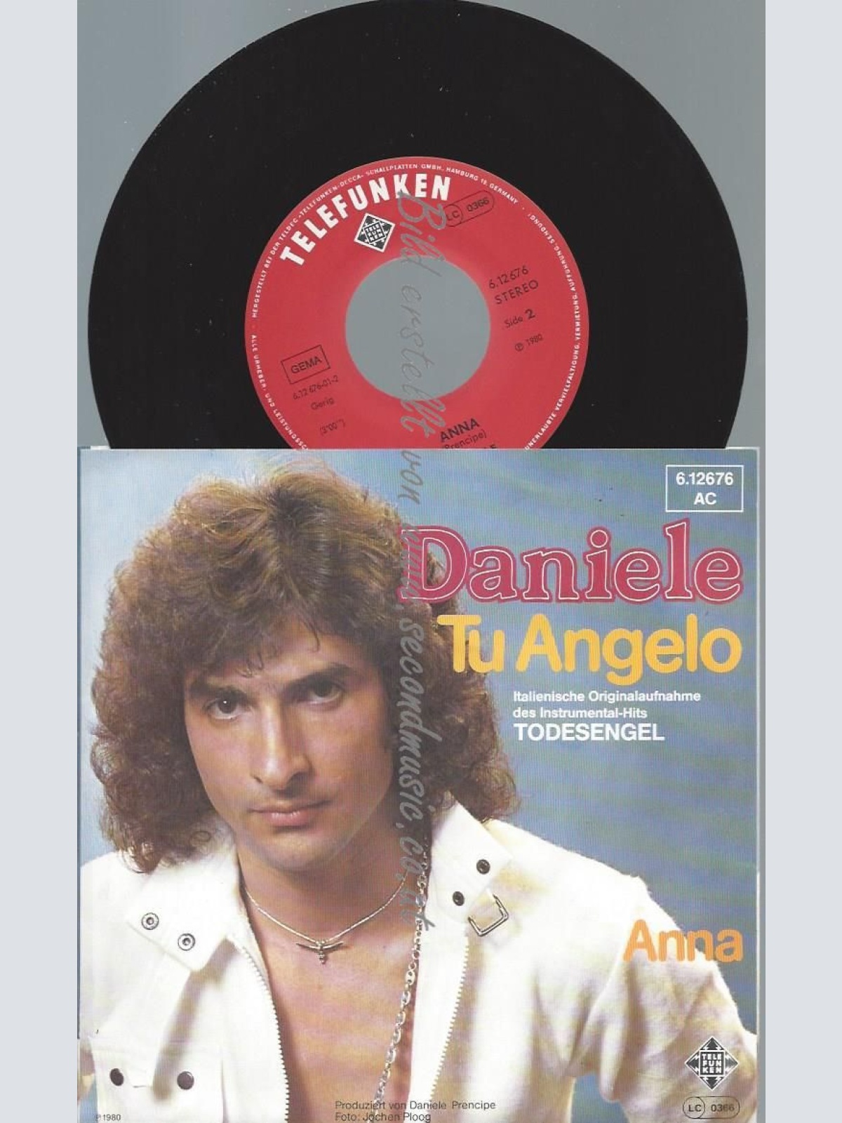 7" Daniele– Tu Angelo