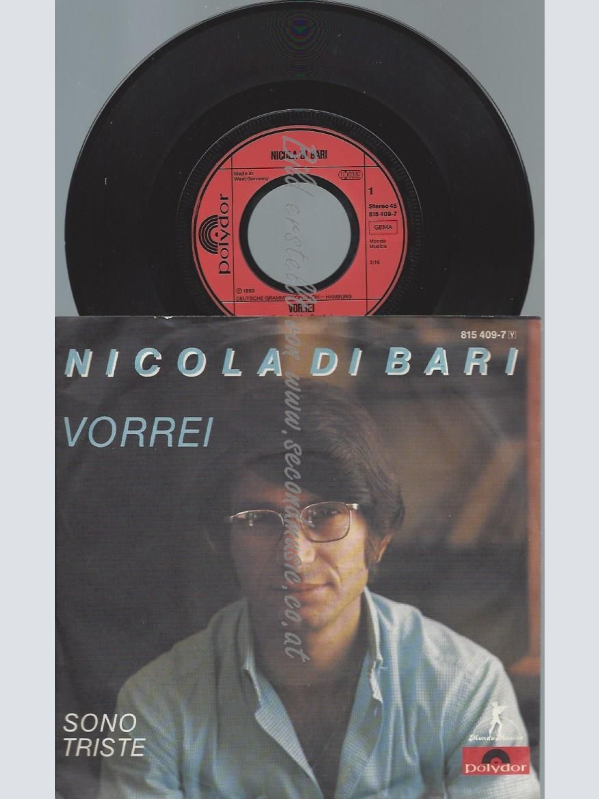 7"   Nicola Di Bari – Vorrei