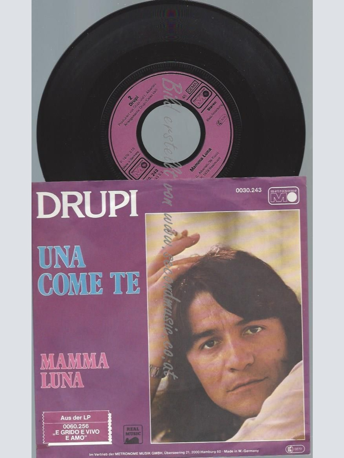 7"  Drupi  Una Come Te