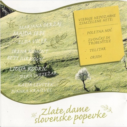CD, Comp Various - Zlate Dame Slovenske Popevke
