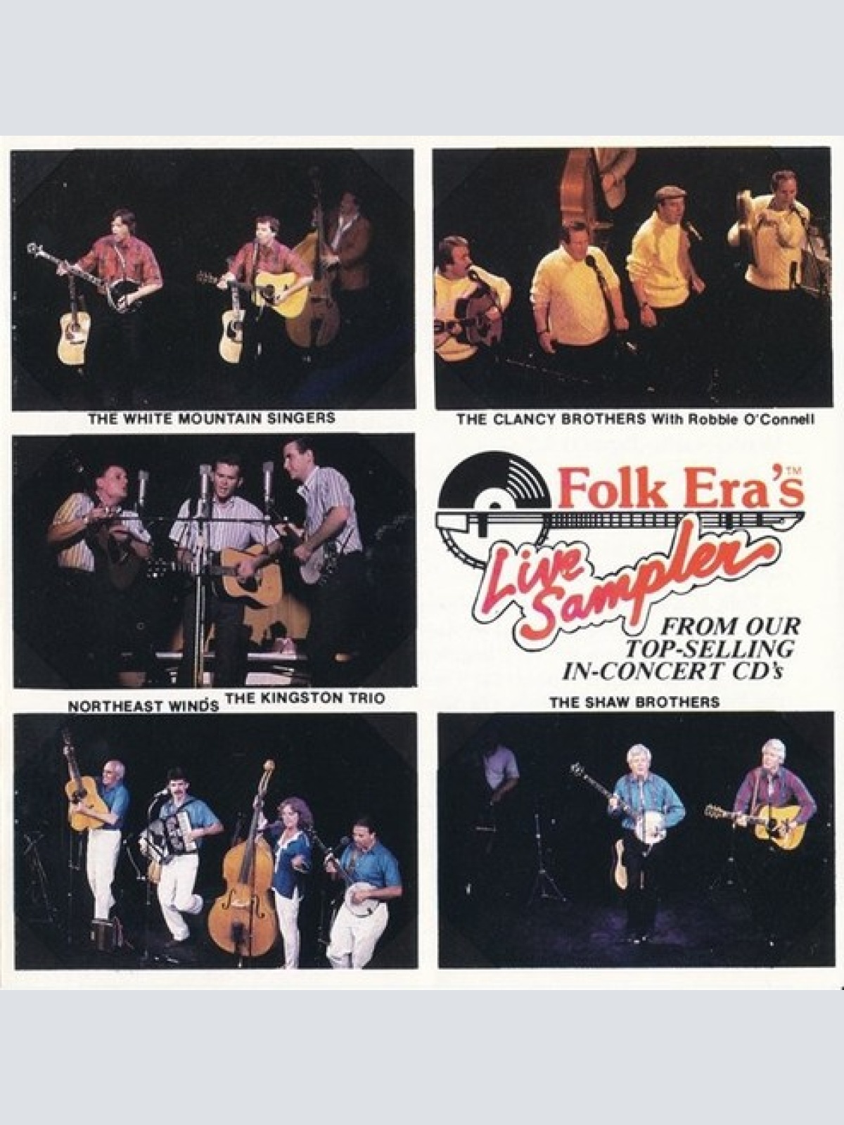 CD, Comp, Smplr Various - Folk Era's Live Sampler