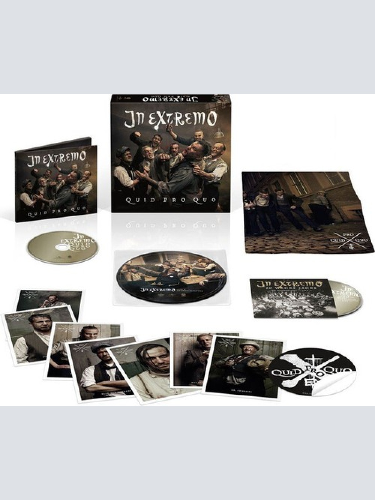 Box, Ltd + CD, Album, Dlx, Dig + CD, Car + 7", Pic In Extremo - Quid Pro Quo