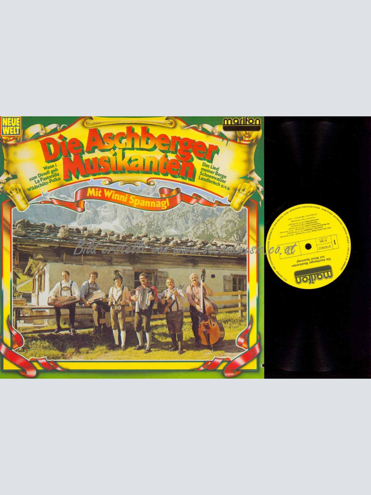 LP--Die Aschberger Musikanten   /   NM