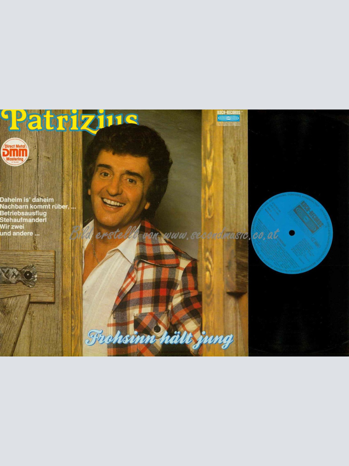 LP-- Patrizius --  Frohsinn hält jung  /   NM