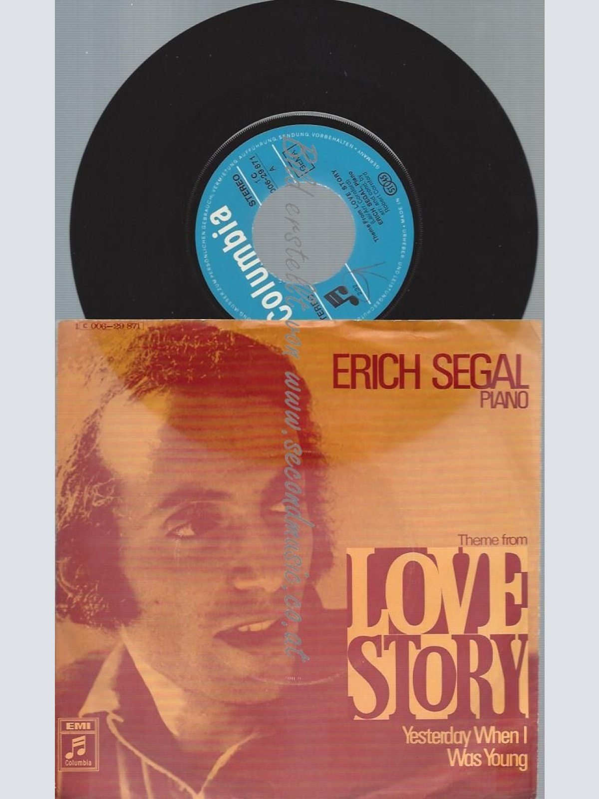7"   Erich Segal – Theme From Love Story
