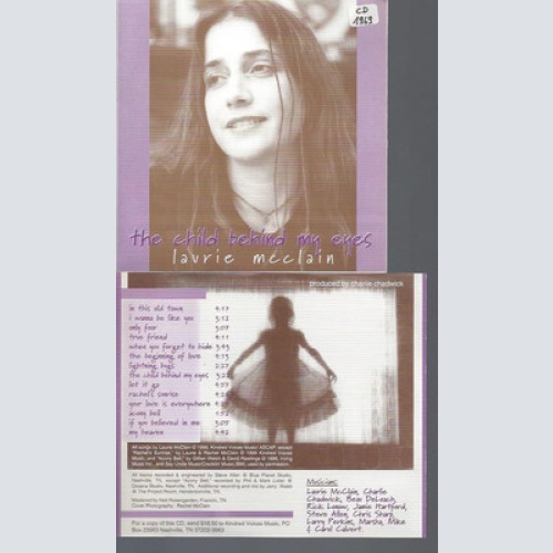CD-LAURIE MCCLAIN THE CHILD BEHIND MY EYES