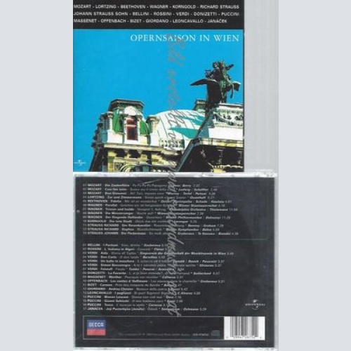 CD--DIVERSE KLASSIK--OPERNSAISON IN WIEN | DOPPEL-CD
