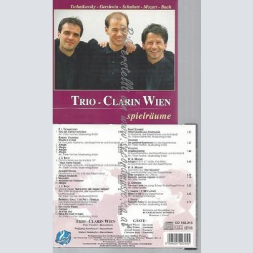 CD--CLARIN,TRIO--SPIELRUME
