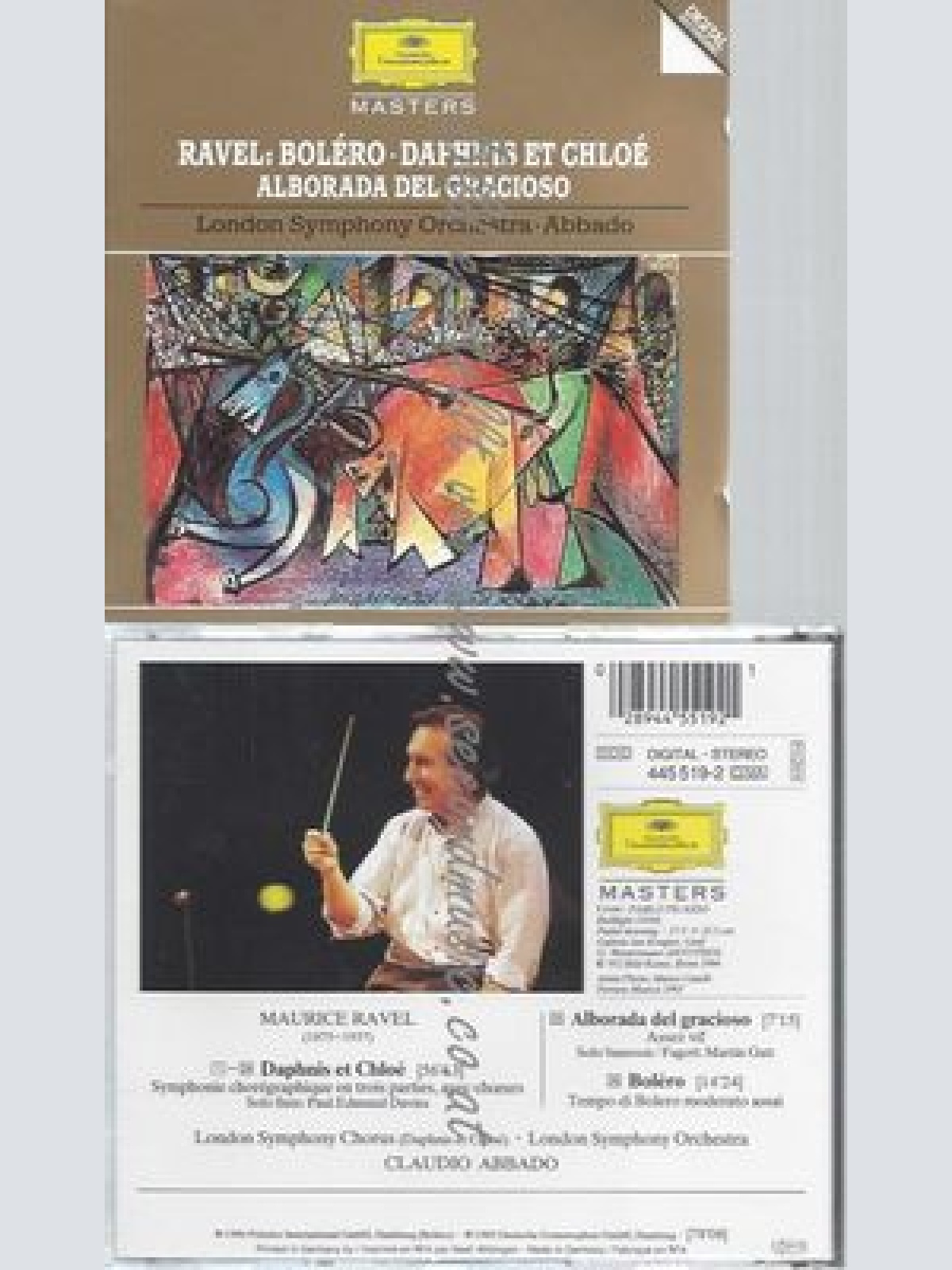CD--ABBADO,CLAUDIO UND LSO--MASTERS - RAVEL