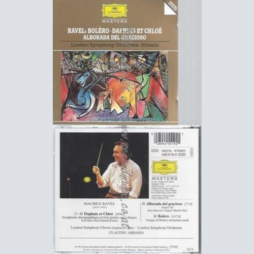 CD--ABBADO,CLAUDIO UND LSO--MASTERS - RAVEL