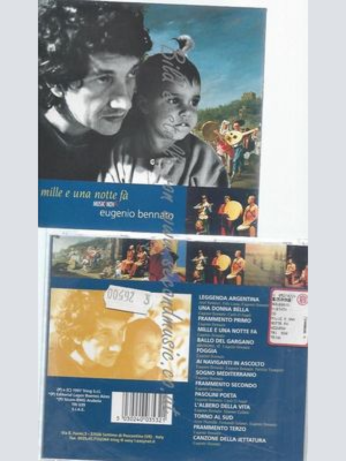 CD--EUGENIO BENNATO--MILLE E UNA NOTTE FA