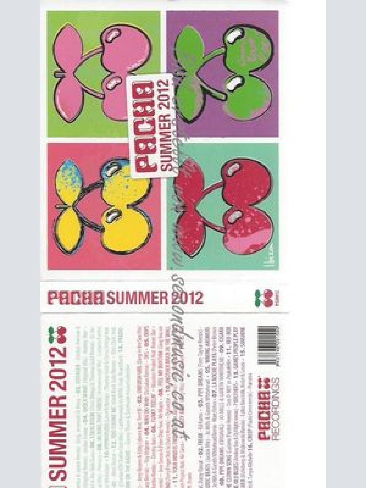 CD--VARIOUS ARTISTS--PACHA SUMMER 2012