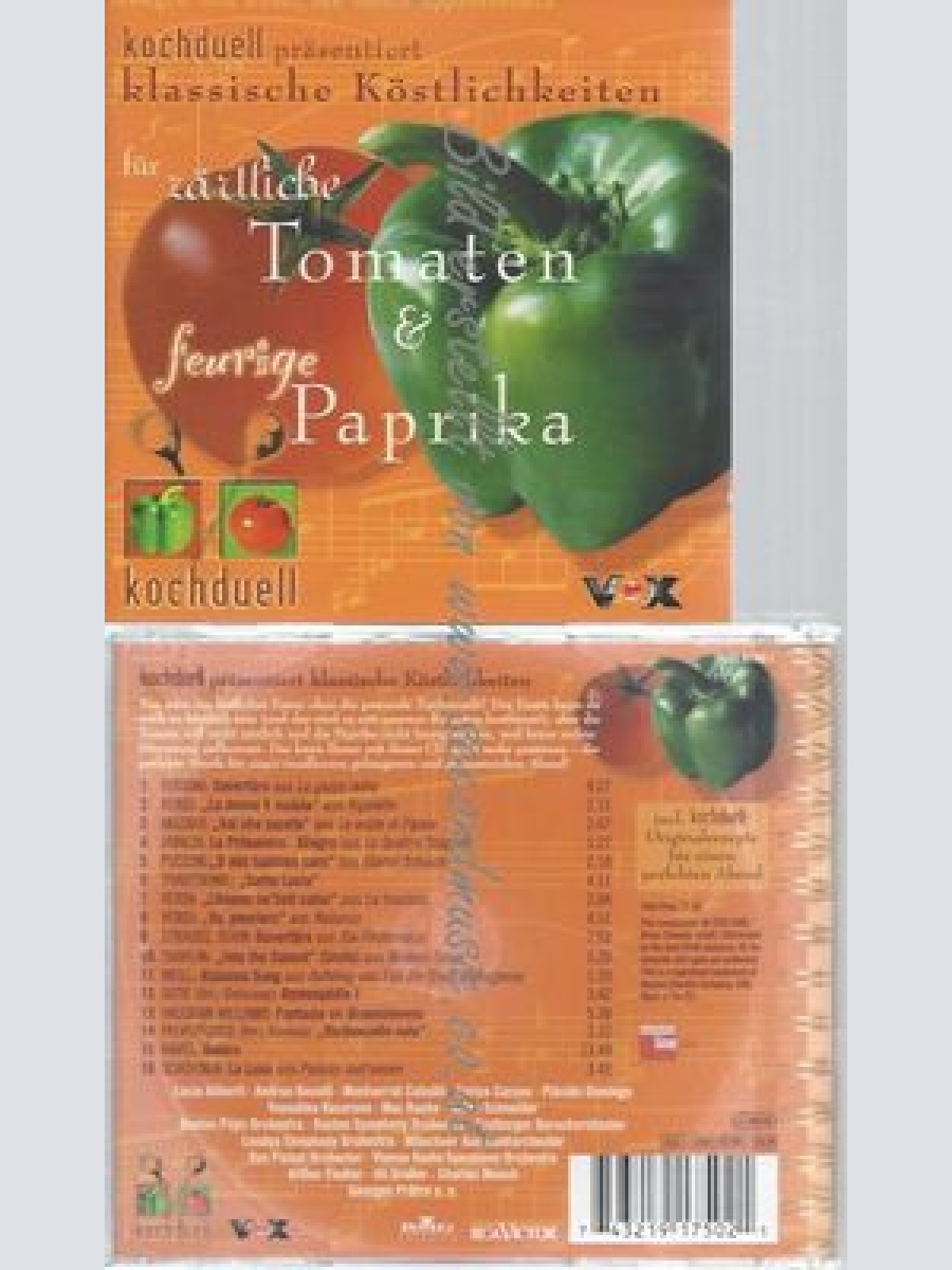 CD--VARIOUS--KOCHDUELL - FÜR ZÄRTLICHE TOMATEN & FEURIGE PAPRIKA