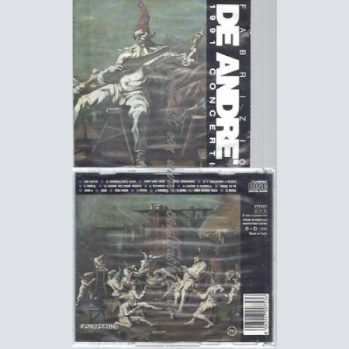 CD--FABRIZIO DE ANDRÈ-- CONCERTI