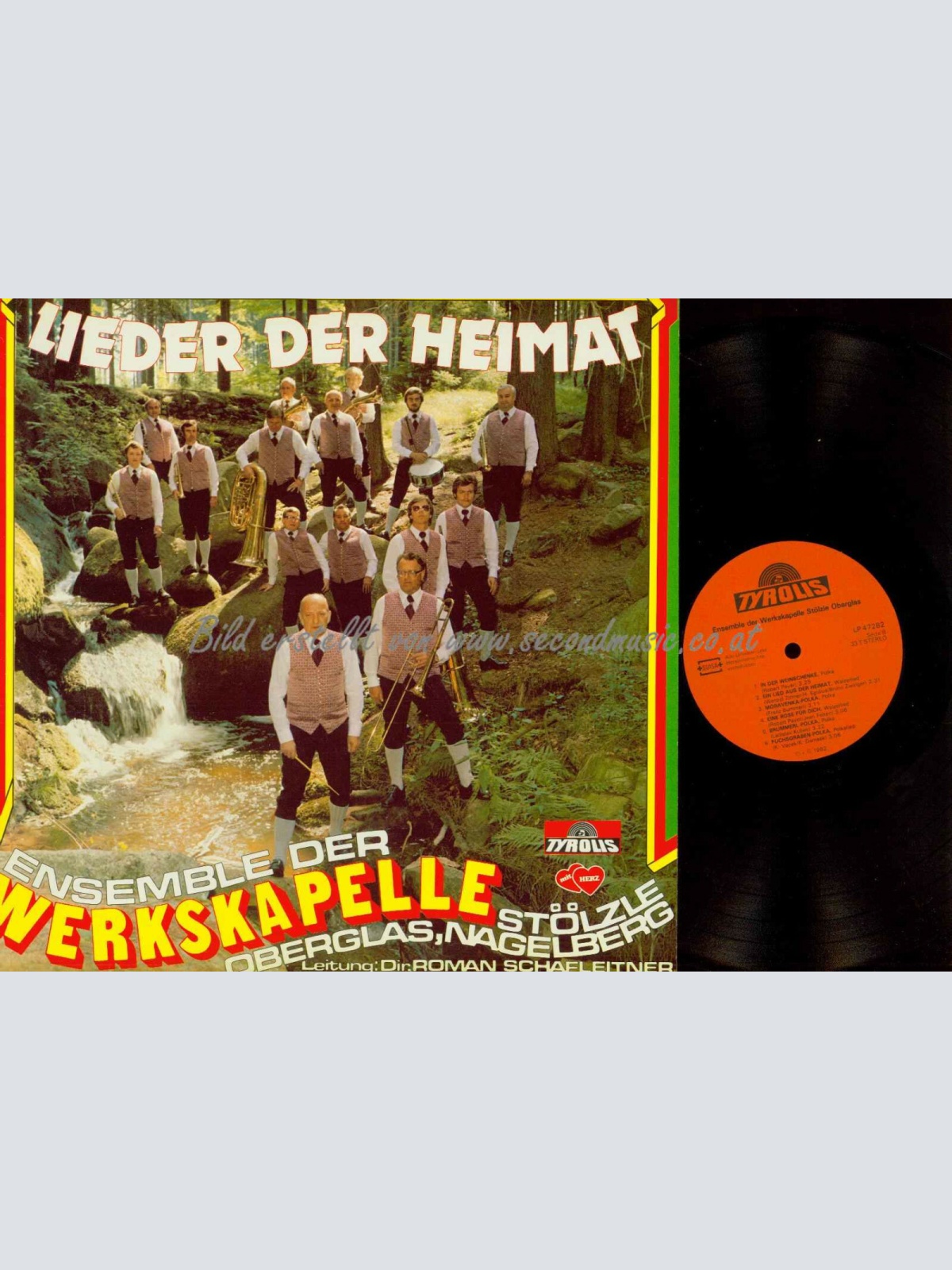 LP--Werkskapelle Stölzle – Lieder der Heimat // NM