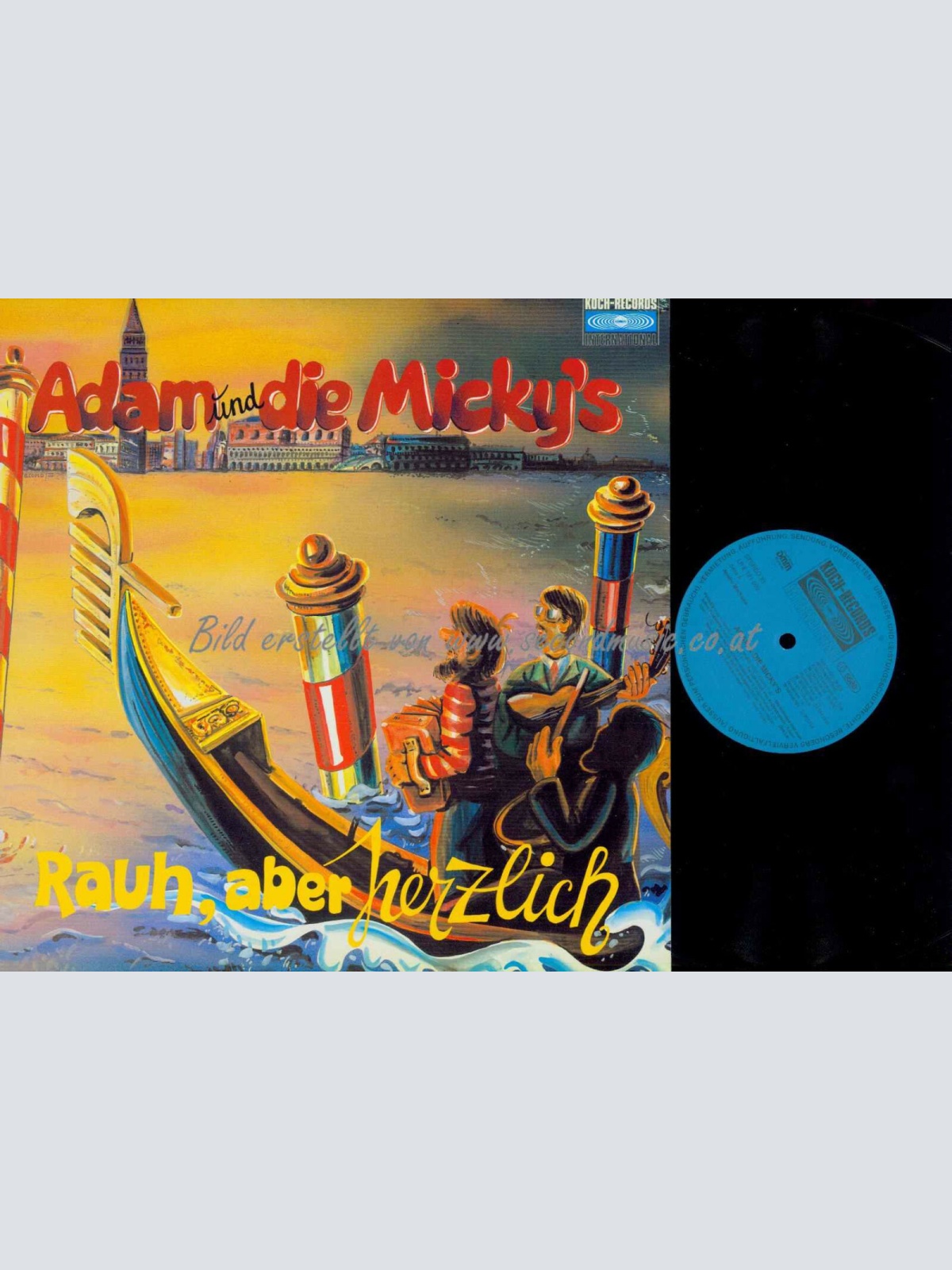 LP--Adam Und Die Micky's – Rauh, Aber Herzlich // NM