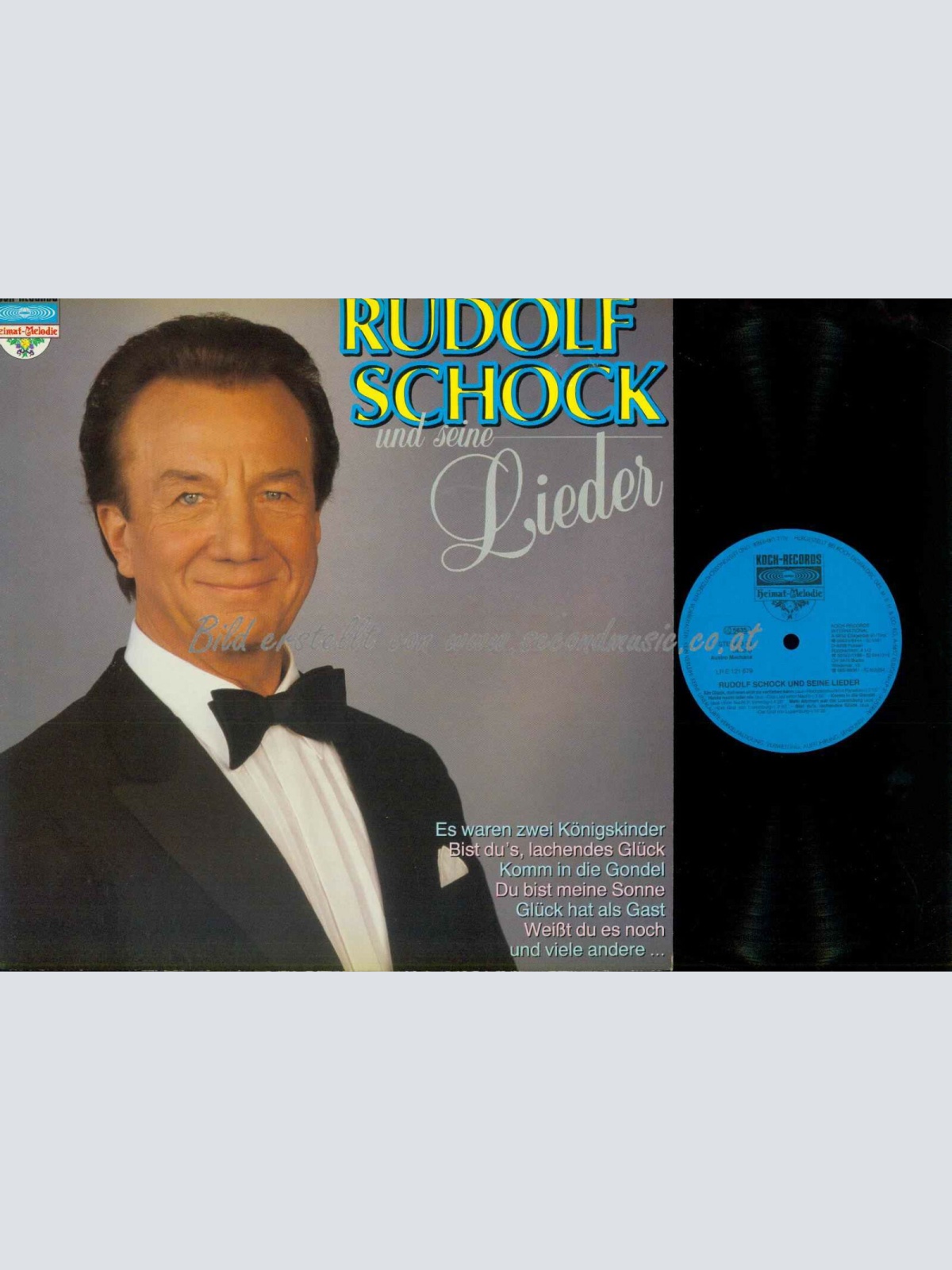 LP--Rudolf Schock – Rudolf Schock und seine Lieder  // NM