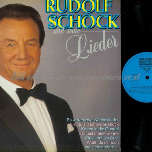 LP--Rudolf Schock – Rudolf Schock und seine Lieder  // NM