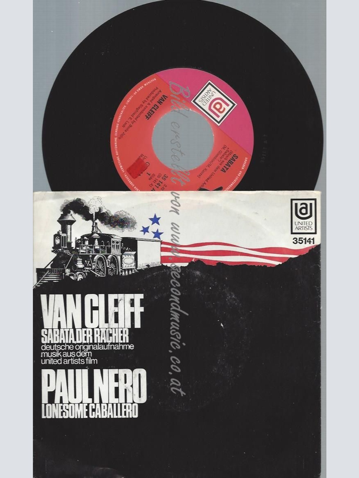 7"   Van Cleiff / Paul Nero – Sabata, Der Rächer / Lonesome Caballero