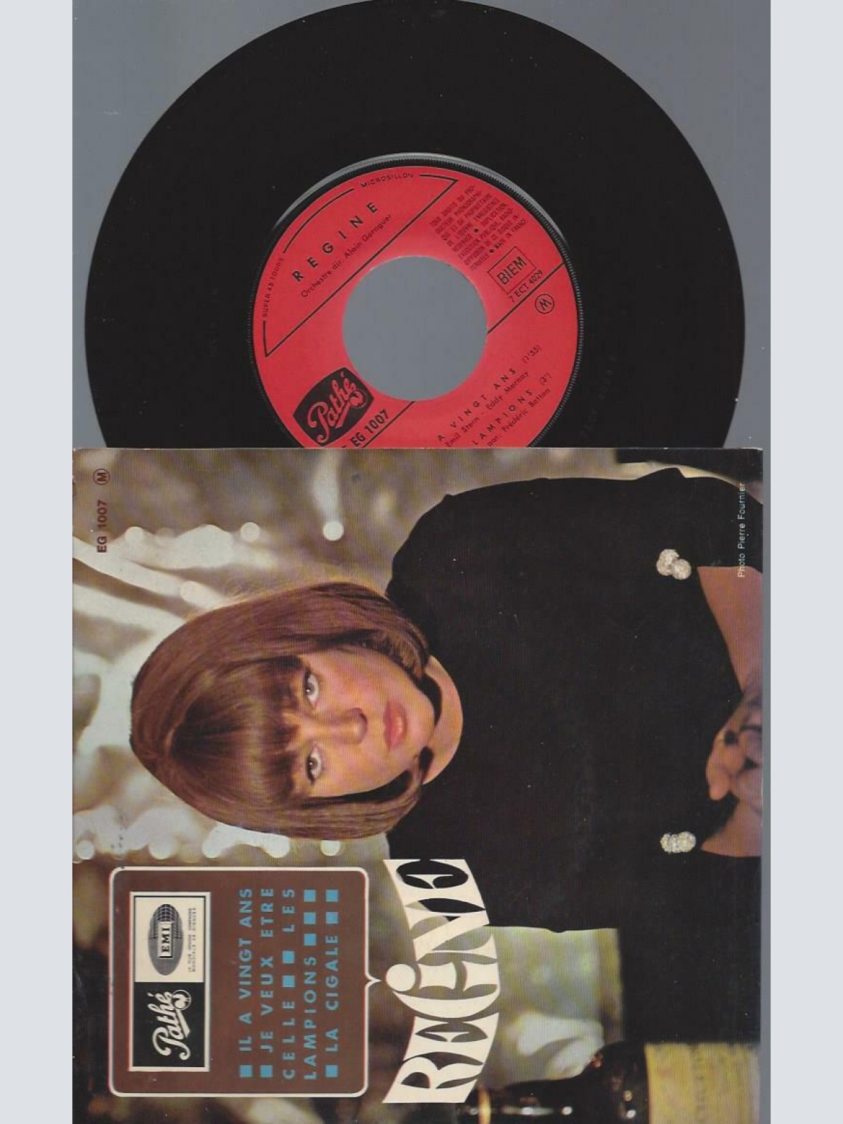 7"    Régine  Il Y A Vingt Ans