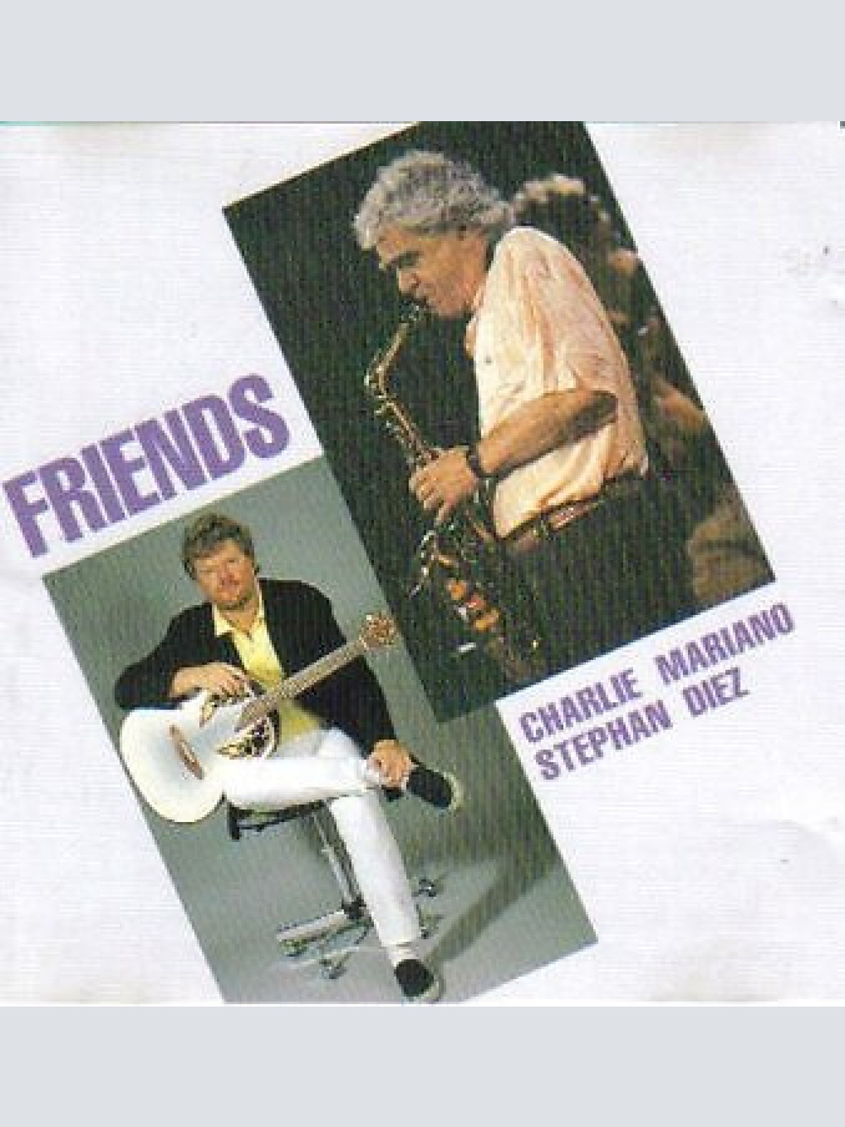 CD, Album Charlie Mariano, Stephan Diez - Friends