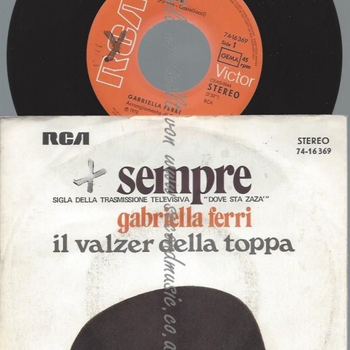 7"   Gabriella Ferri – Sempre