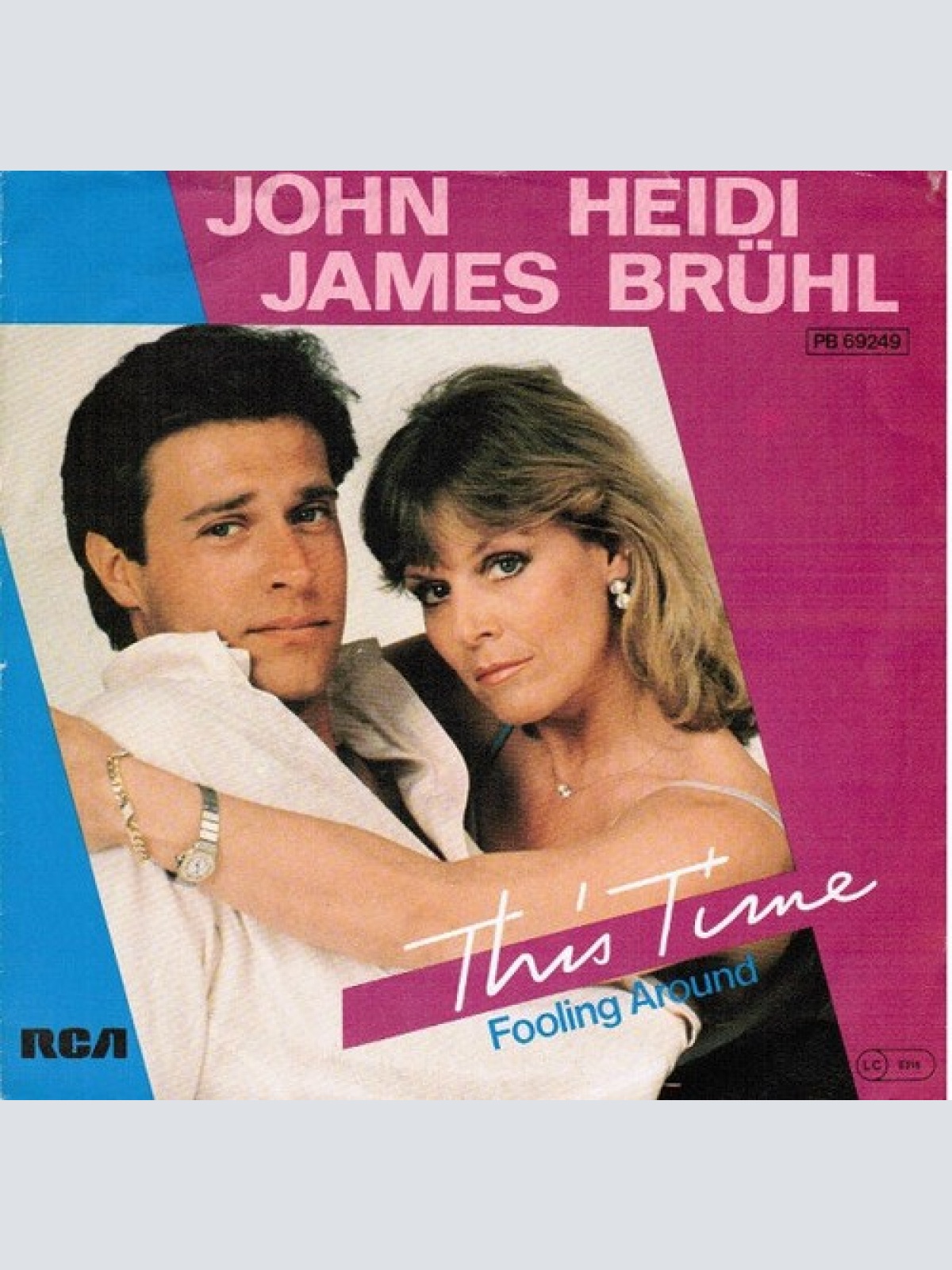7", Single John James (7) - Heidi Brühl - This Time
