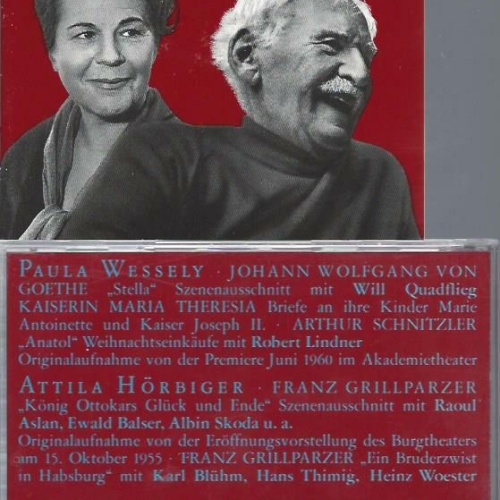 CD - PAULA WESSELY ATTILA HÖRBIGER DOCH WENN ES WAHR