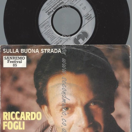 7"   Riccardo Fogli – Sulla Buona Strada