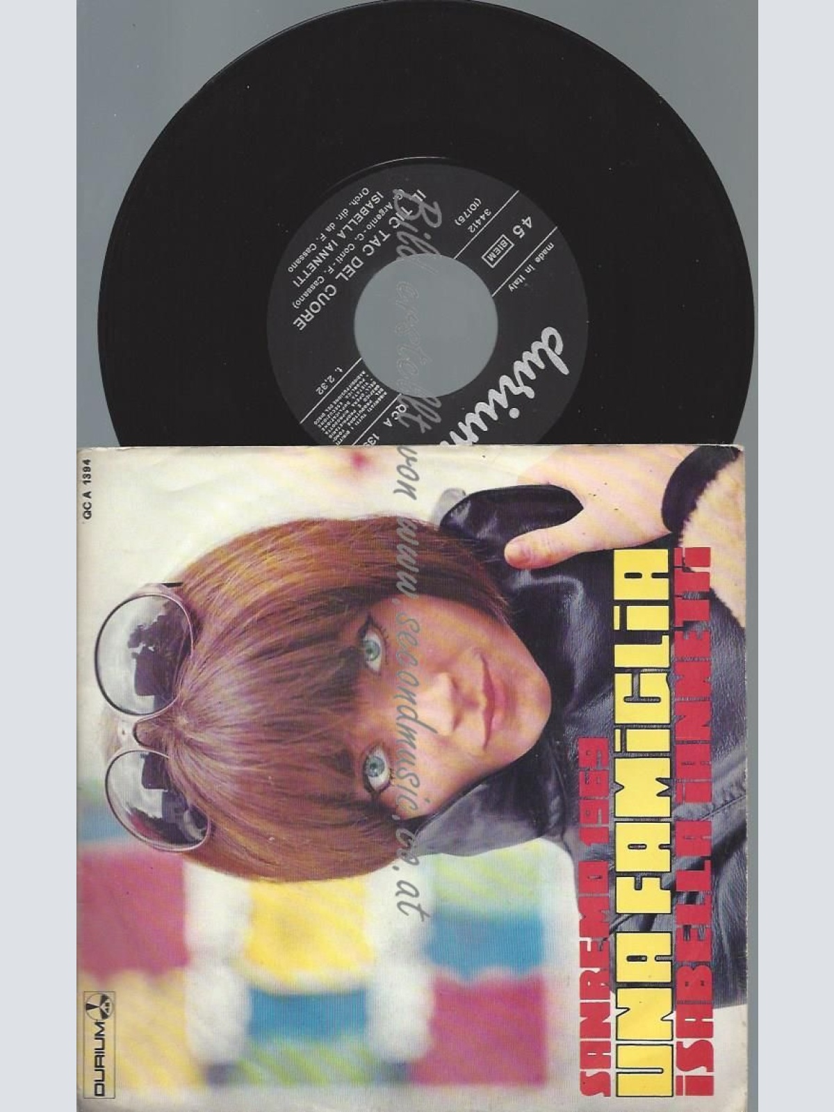 7"    Isabella Iannetti  Una Famiglia