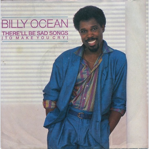 7", Single Billy Ocean - There'll Be Sad Songs (To Make You Cry)