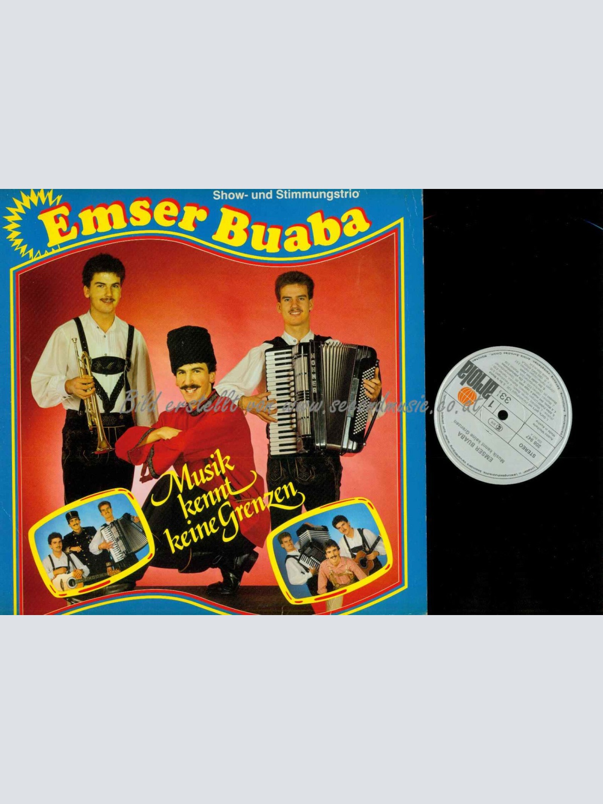 LP--  Emser Buaba --  Musik  kennt keine Grenzen /   NM