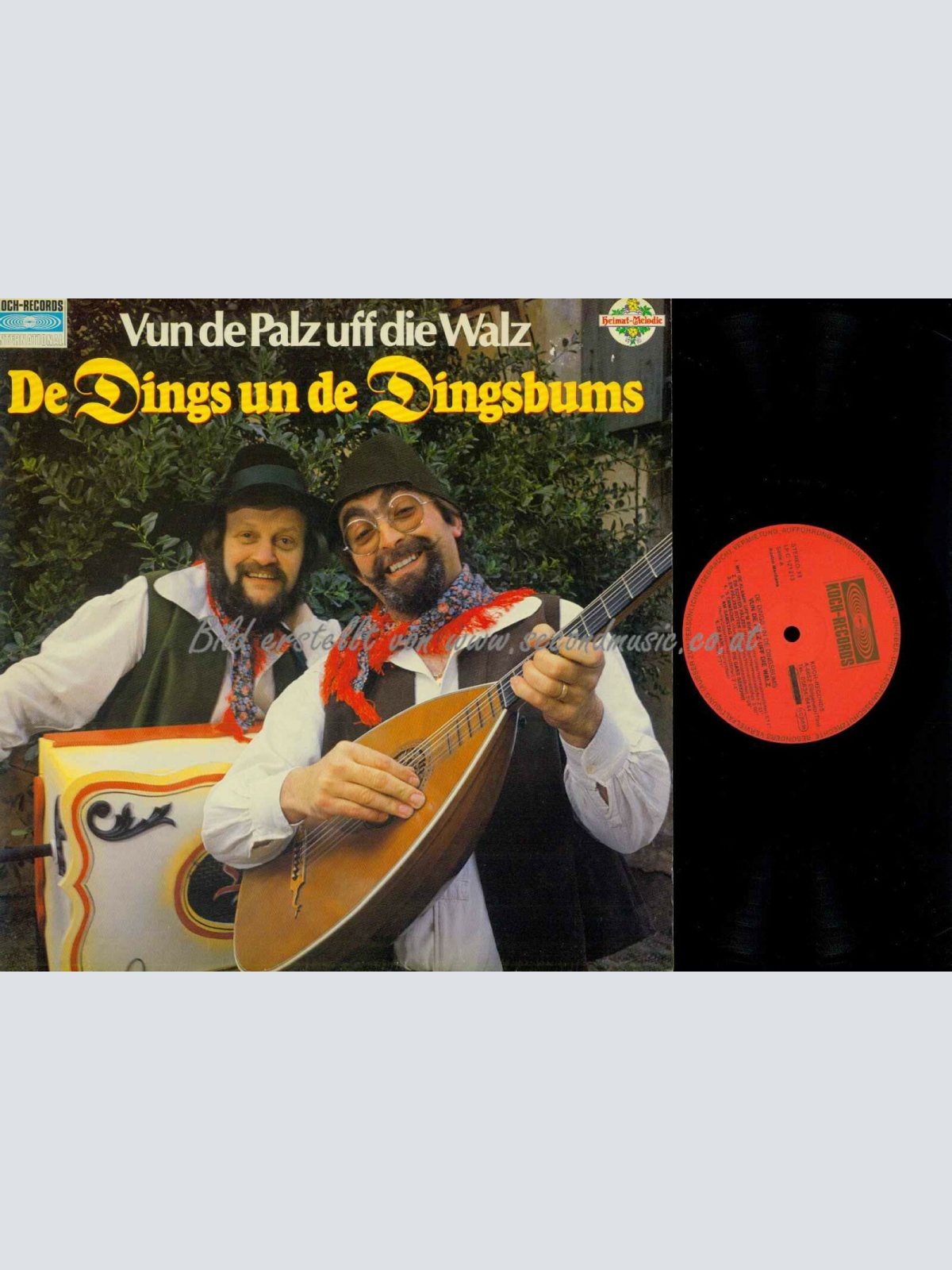 LP--De Dings Un De Dingsbums – Vun De Palz Uff Die Walz /   NM