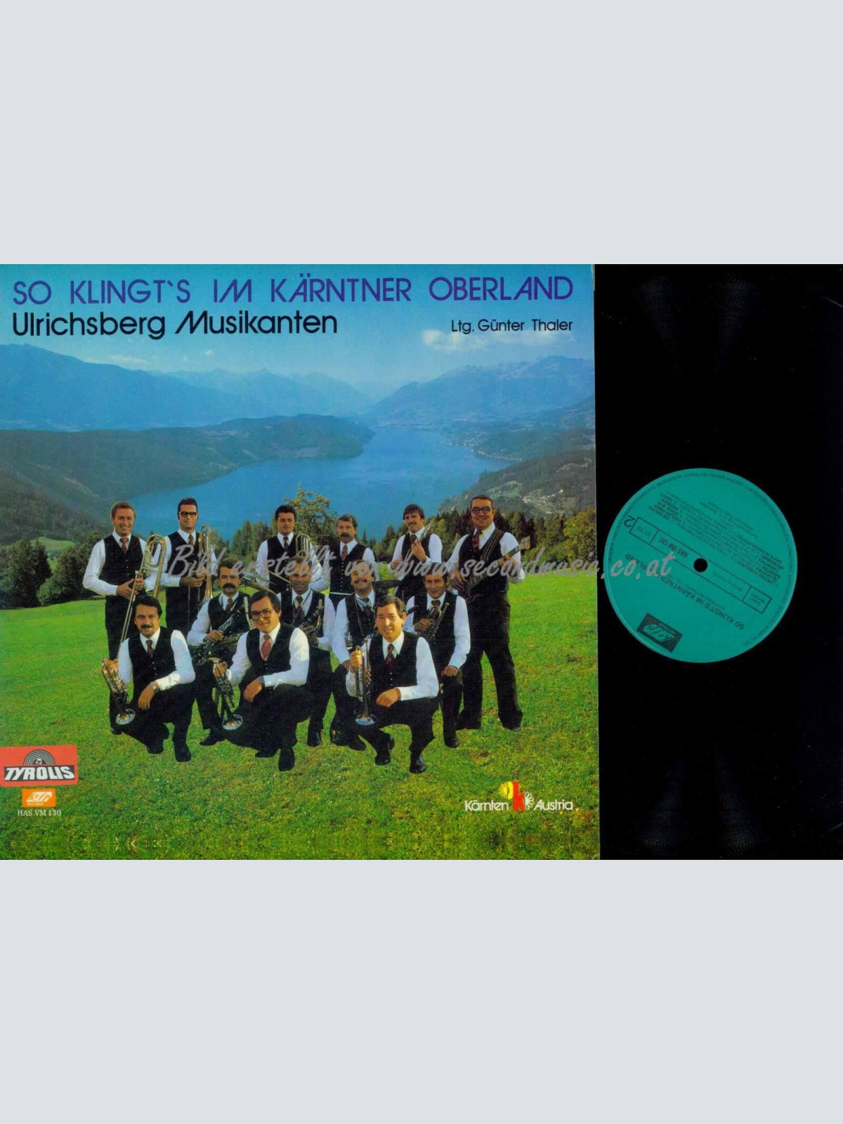 LP-- Ulrichsberg Musikanten – So Klingt's Im Kärntner Oberland /   NM